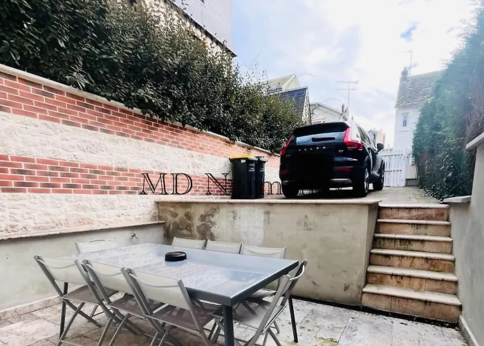 La Deauvilloise - Centre - Parking - 6 Personnes Villa Deauville